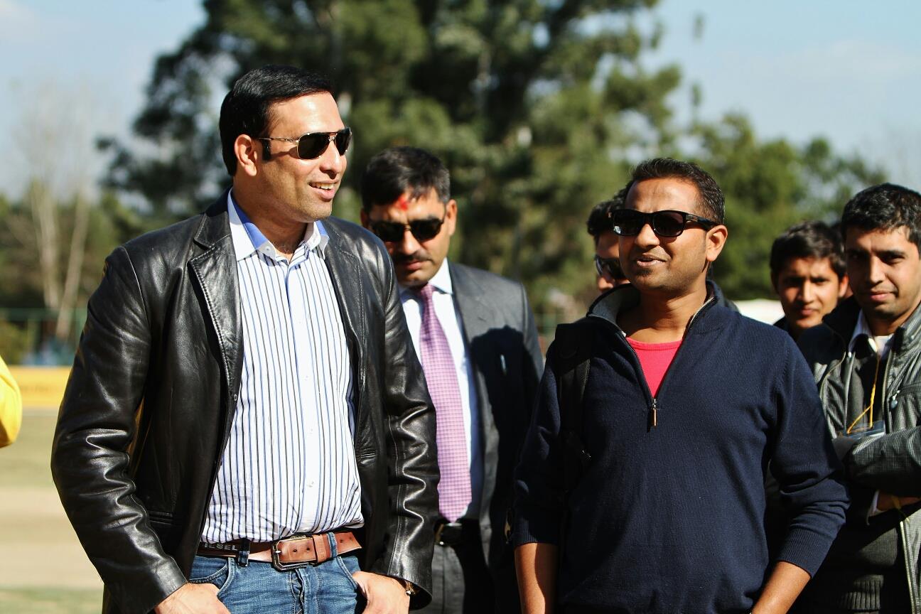 VVS Laxman is a friendly person, and not only a great Cricketer